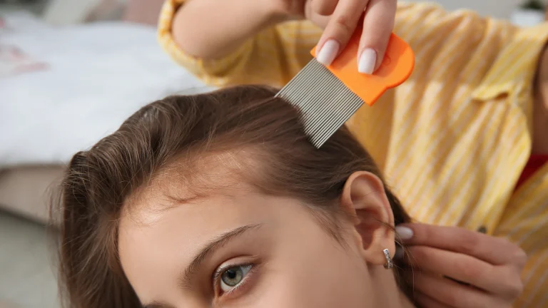 Before a Bucks County lice check, share your hair extension details